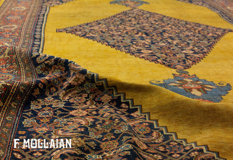 Antique Persian Bidjar (Bijar) Carpet n°:59967848